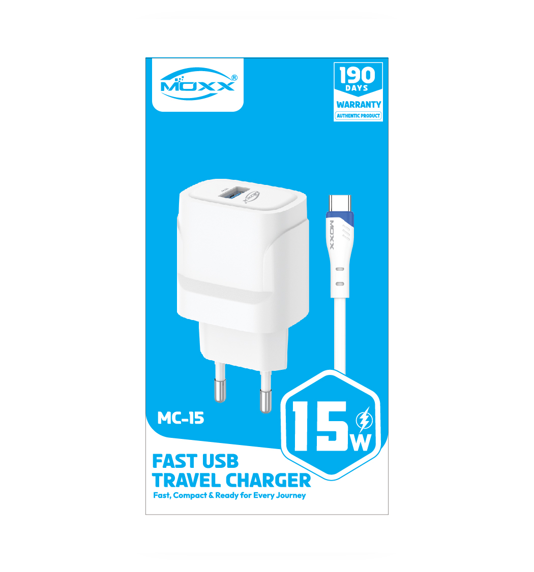 MOXX 15W FAST CHARGER | FAST CHARGER