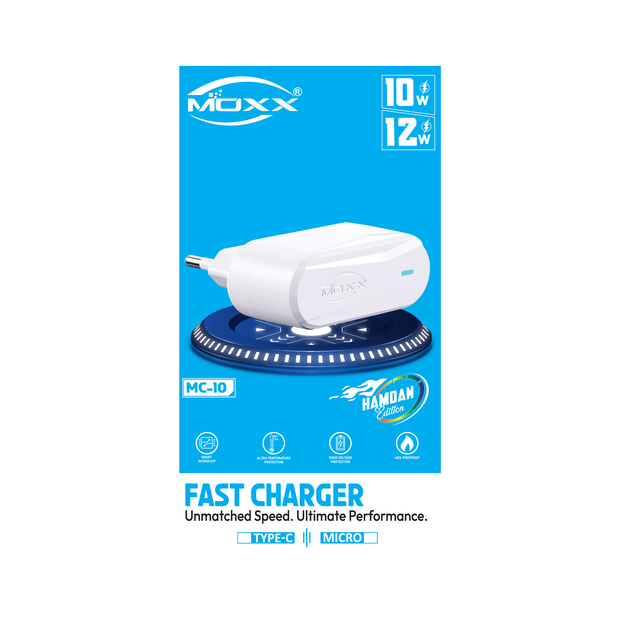 MOXX 10W FAST CHARGER