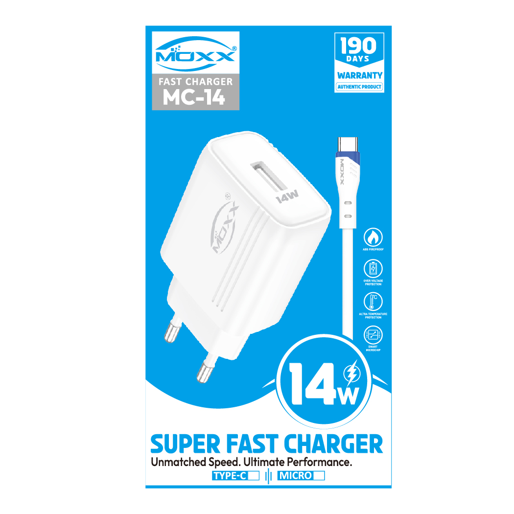 MOXX 14W FAST CHARGER