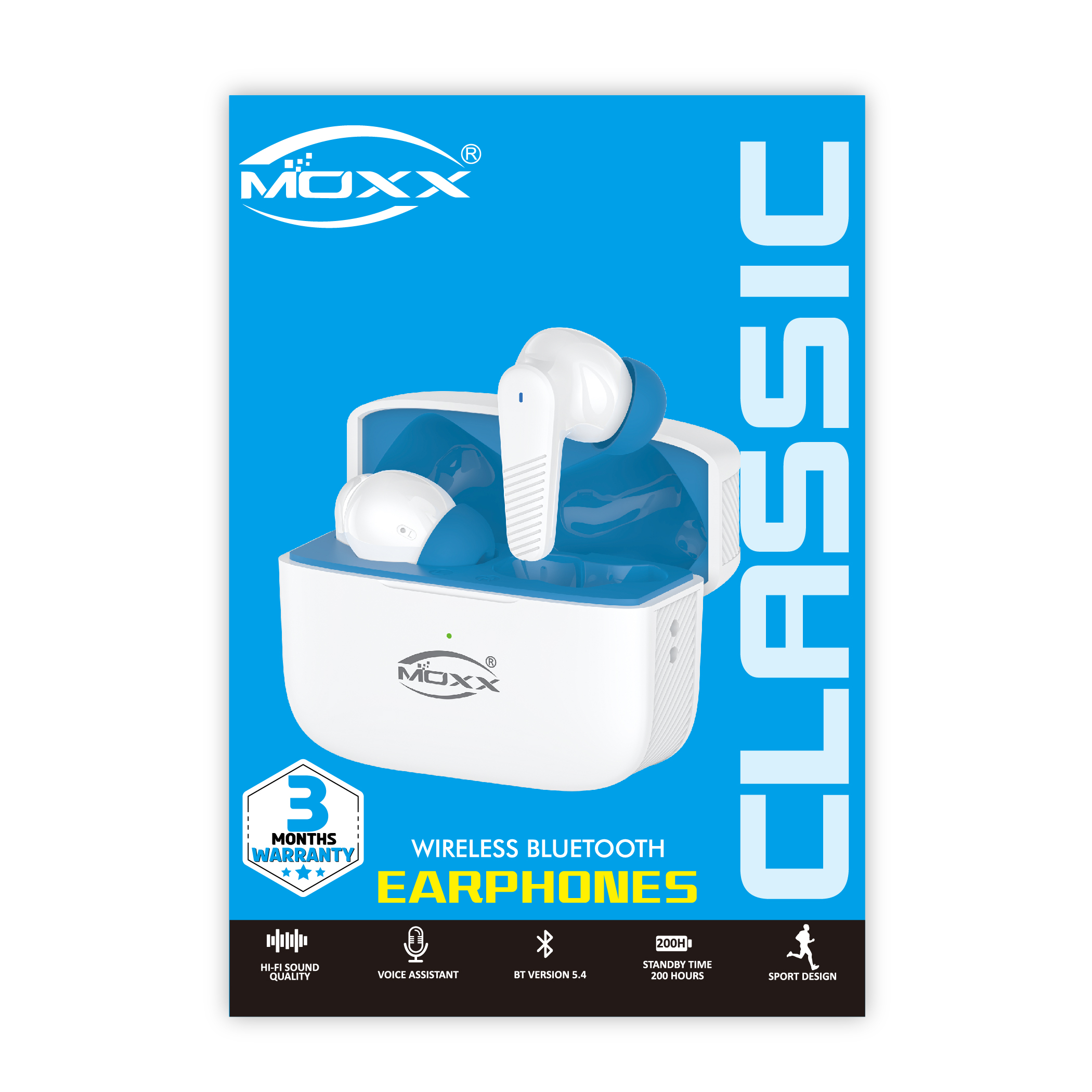 MOXX CLASSIC EARBUDS