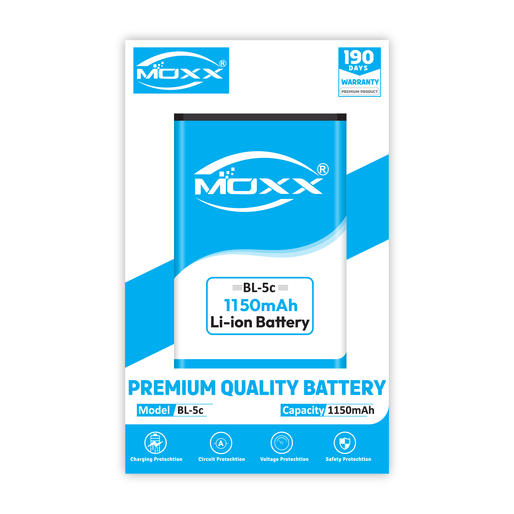 MOXX BL-5c BATTERY | MOBILE BATTERY